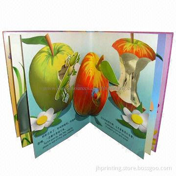 Children's Pop-up Book, Made of 250g Coated Paper,Hard Cover Book Binding,OEM Orders are Welcome
